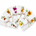 Pressed flower shagun envelope for wedding and festive gifting, pack of 6